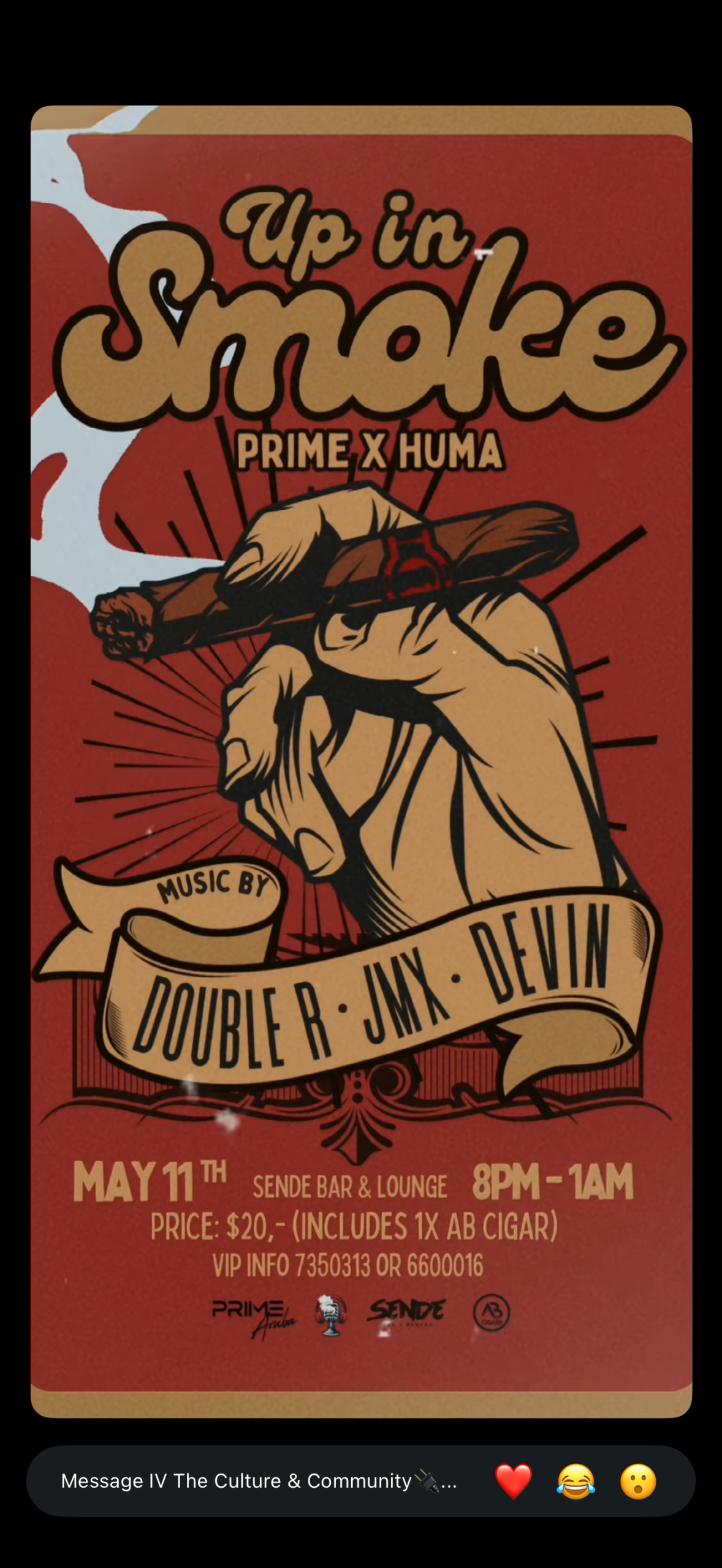 PRIME X HUMA: UP IN SMOKE